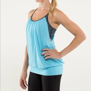Lululemon Blue No Limits Tank